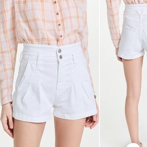 white veronica beard jean shorts - jaylen shorts